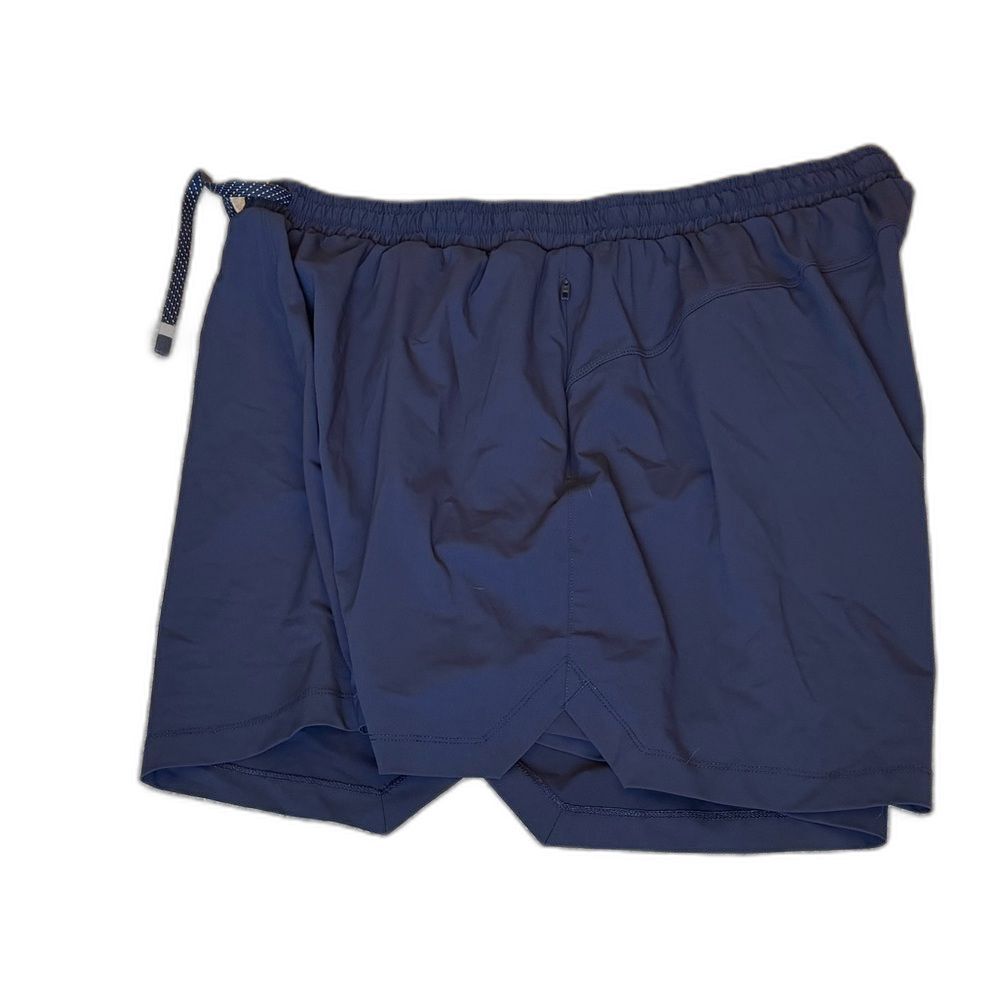 Fabletics The One Shorts Navy Zip Pocket Drawstring Run Athletic XXL - Picture 2 of 4